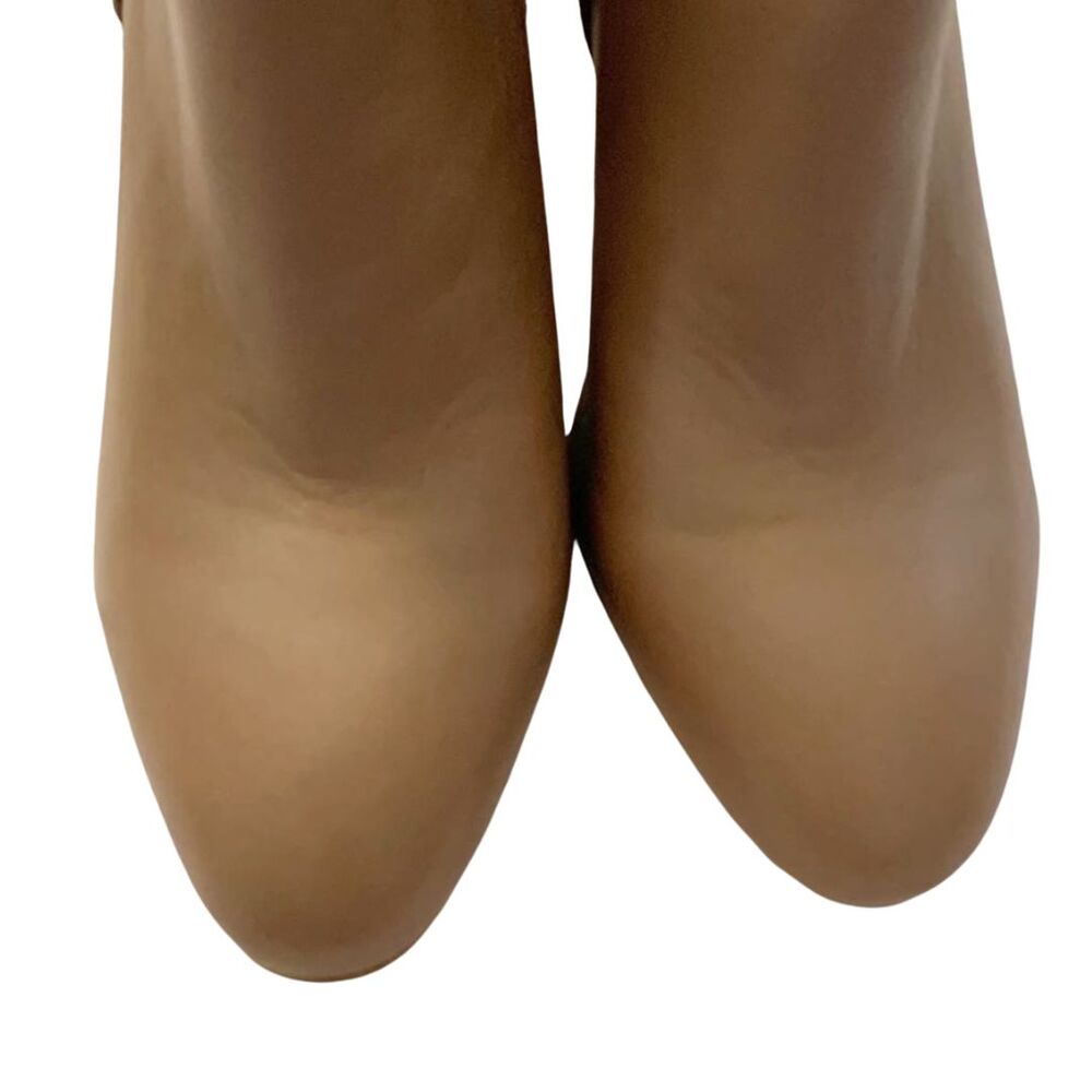 Jack Rogers Poppy Leather Bootie 9.5 Tan NEW - Picture 6 of 10